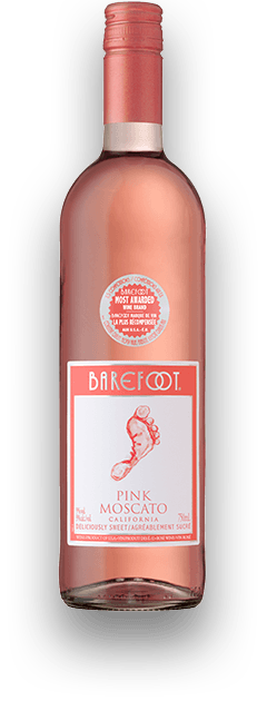 Pink Moscato | Moscato Pink Wine | Barefoot Wine & Bubbly